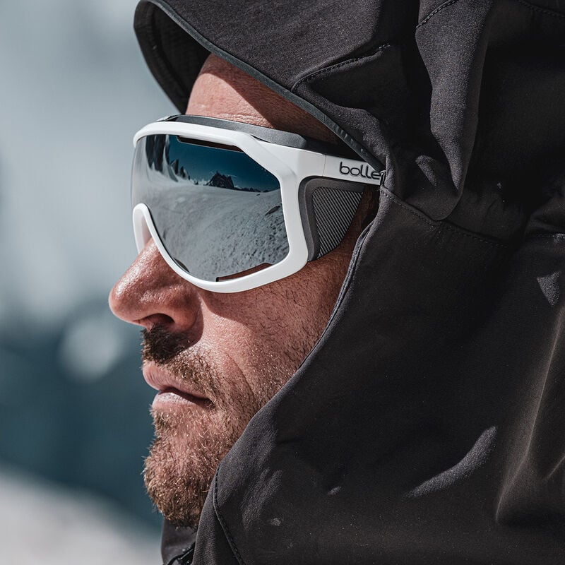 CHRONOSHIELD, MT White Matte-Phantom Black Gun Photochromic, hi-res image number null